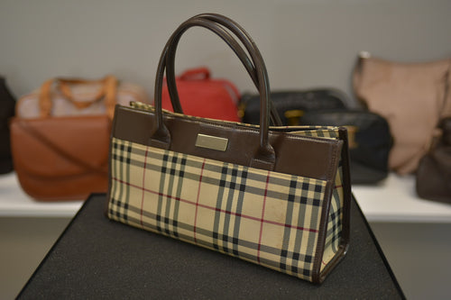 Burberry Burberry Vintage Check Handle Bag