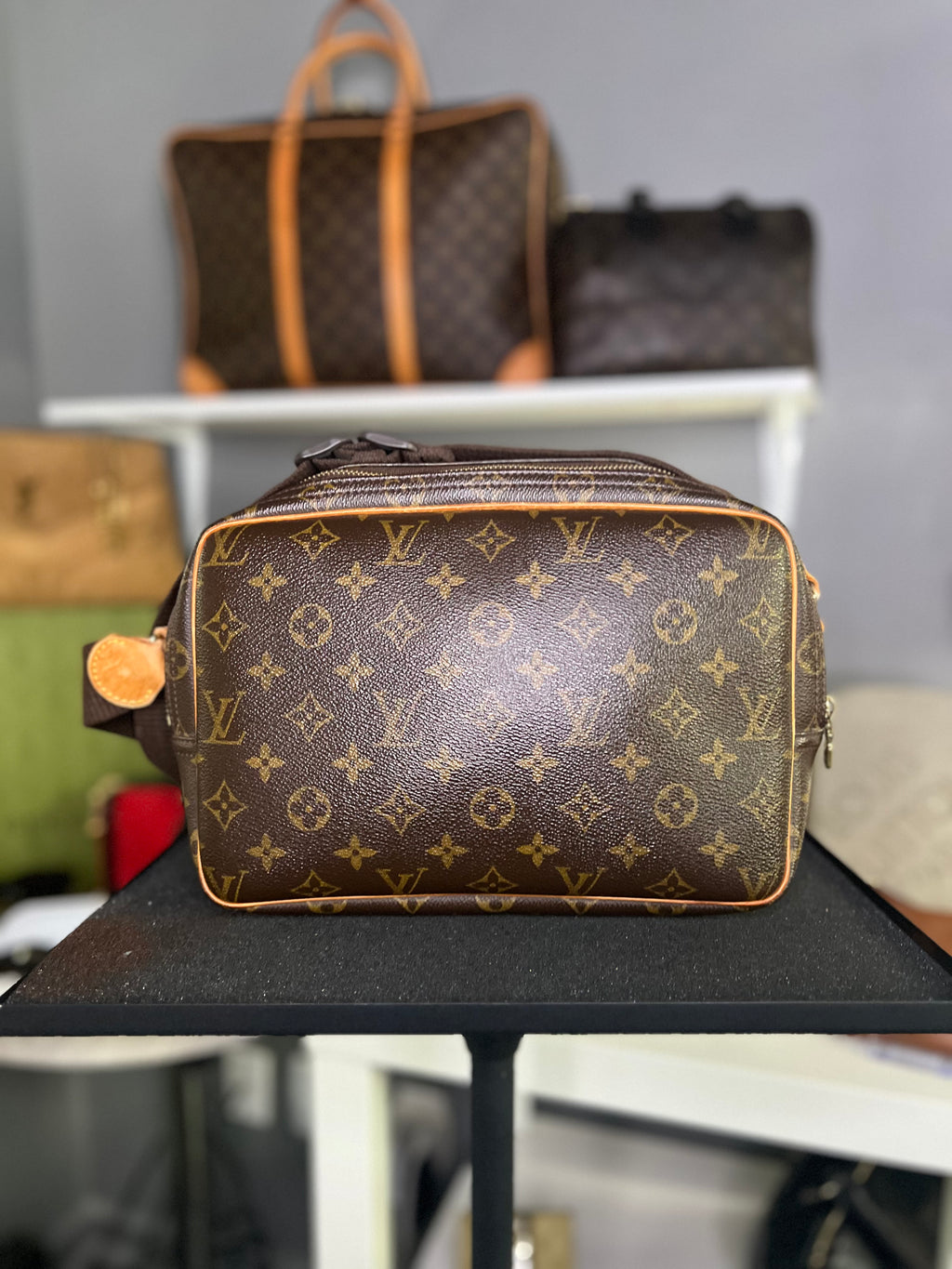 Louis Vuitton LV Crossbody bag Reporter PM Brown Mongram