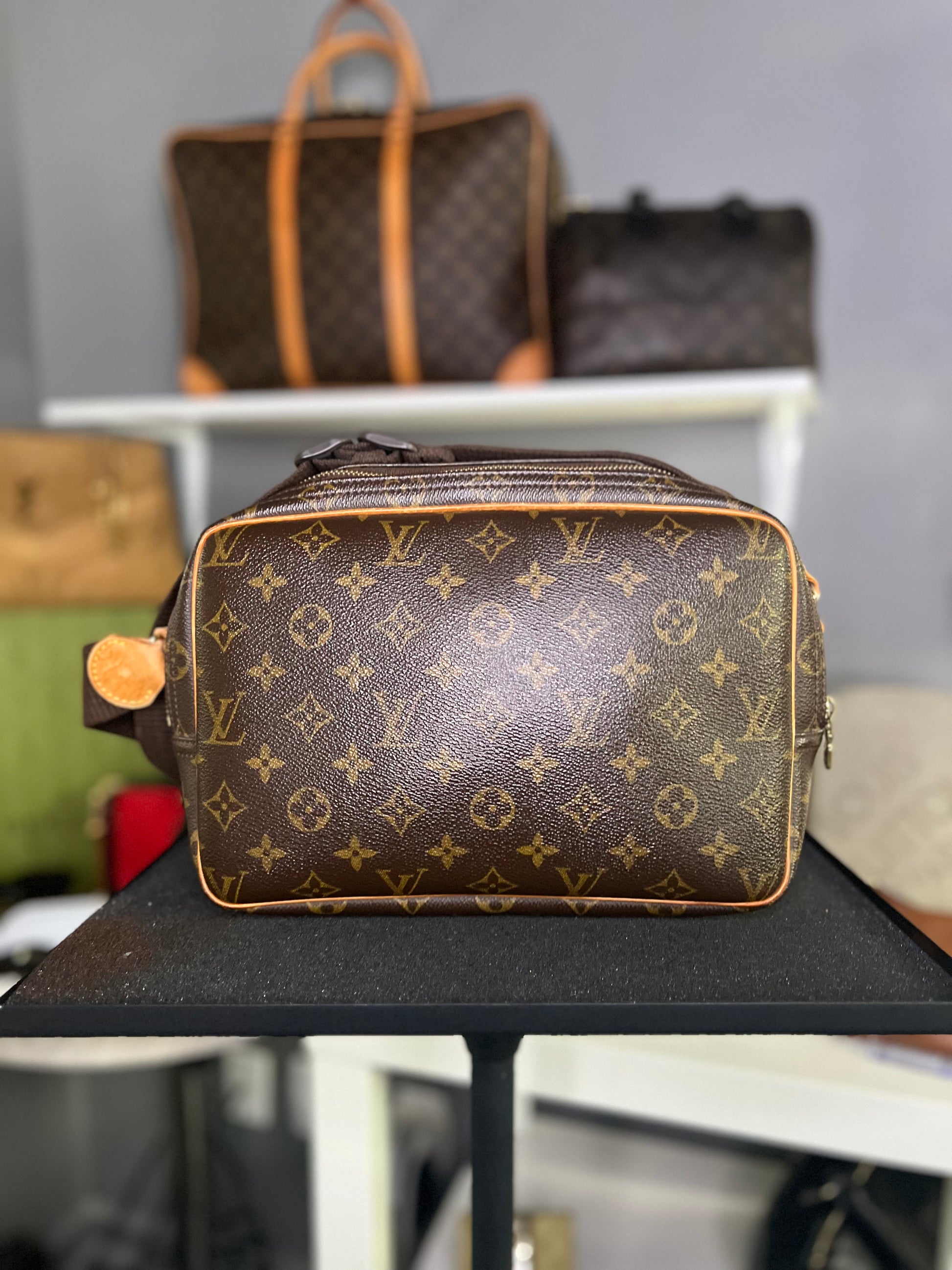 Louis Vuitton LV Crossbody bag Reporter PM Brown Mongram
