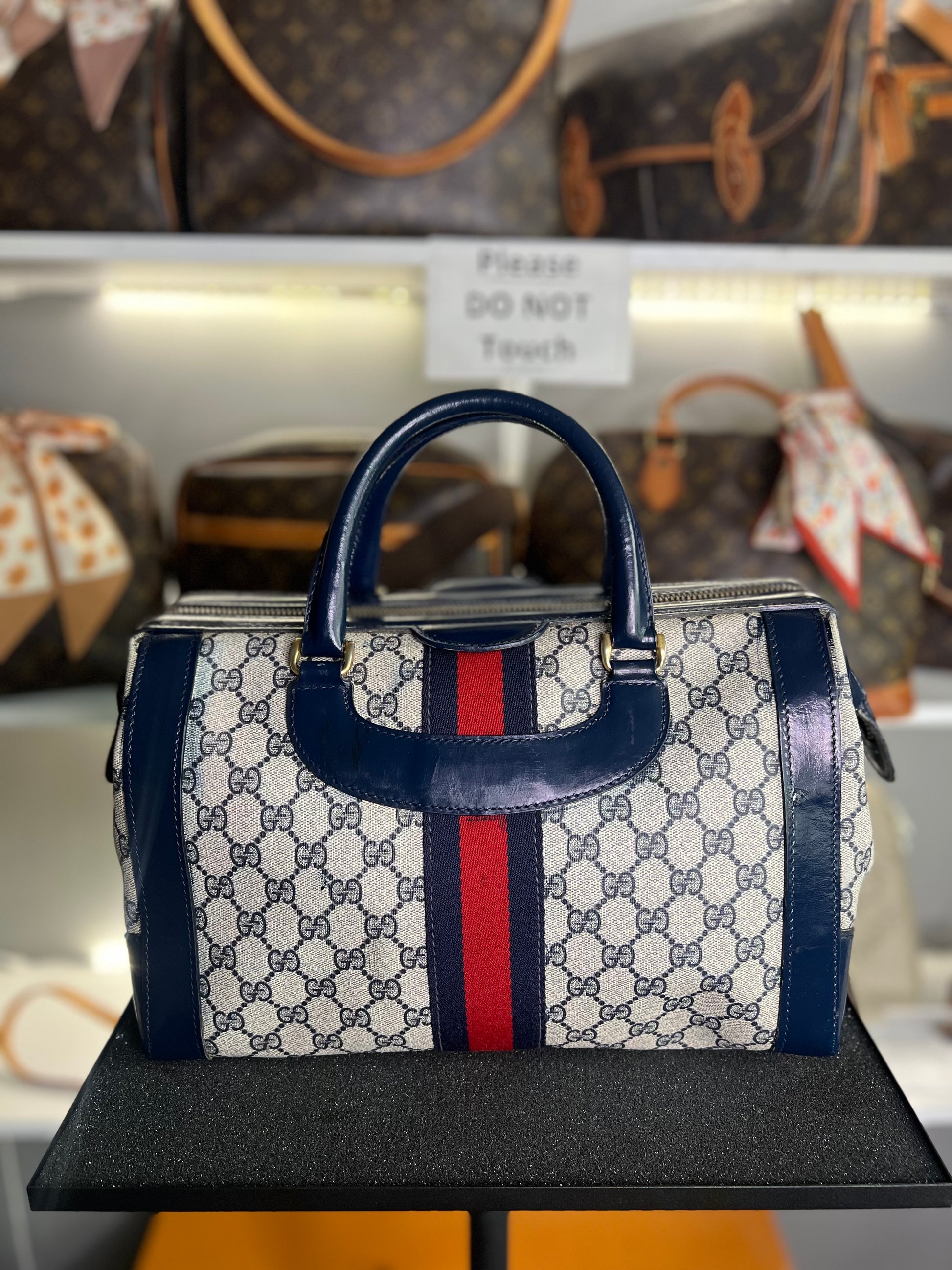 Gucci Sherry Line Boston Bag