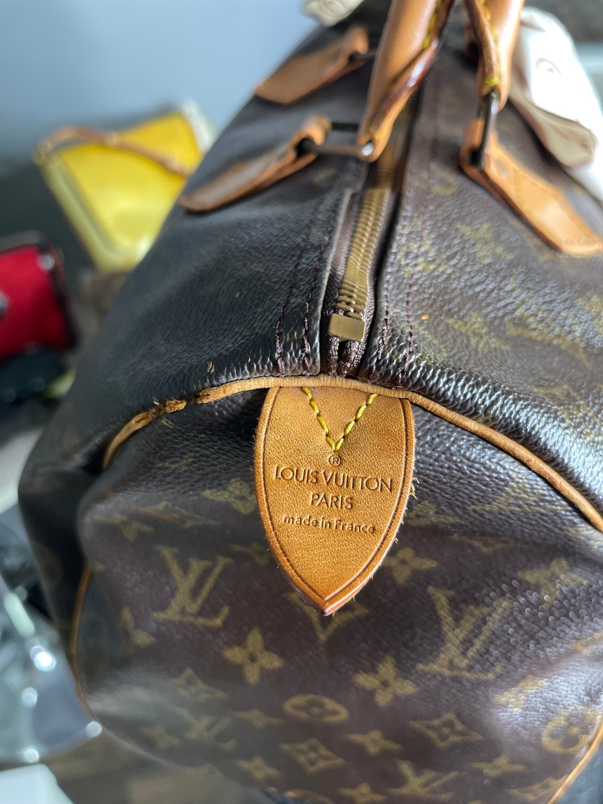 Louis Vuitton LV Hand Bag Speedy 35 Vintage