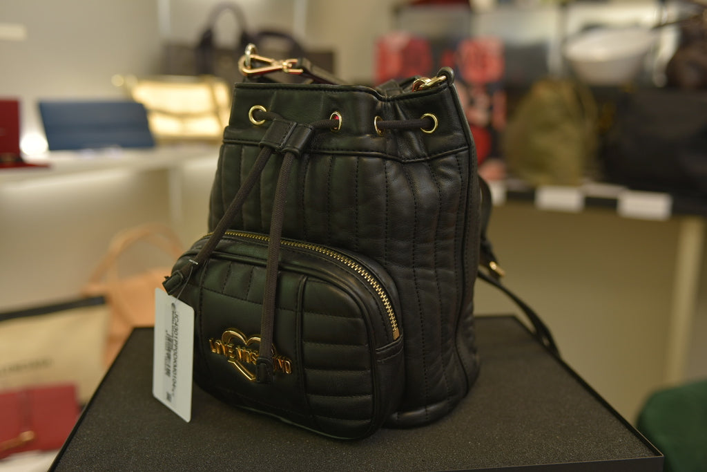 Love Moschino Leather Bucket Bag
