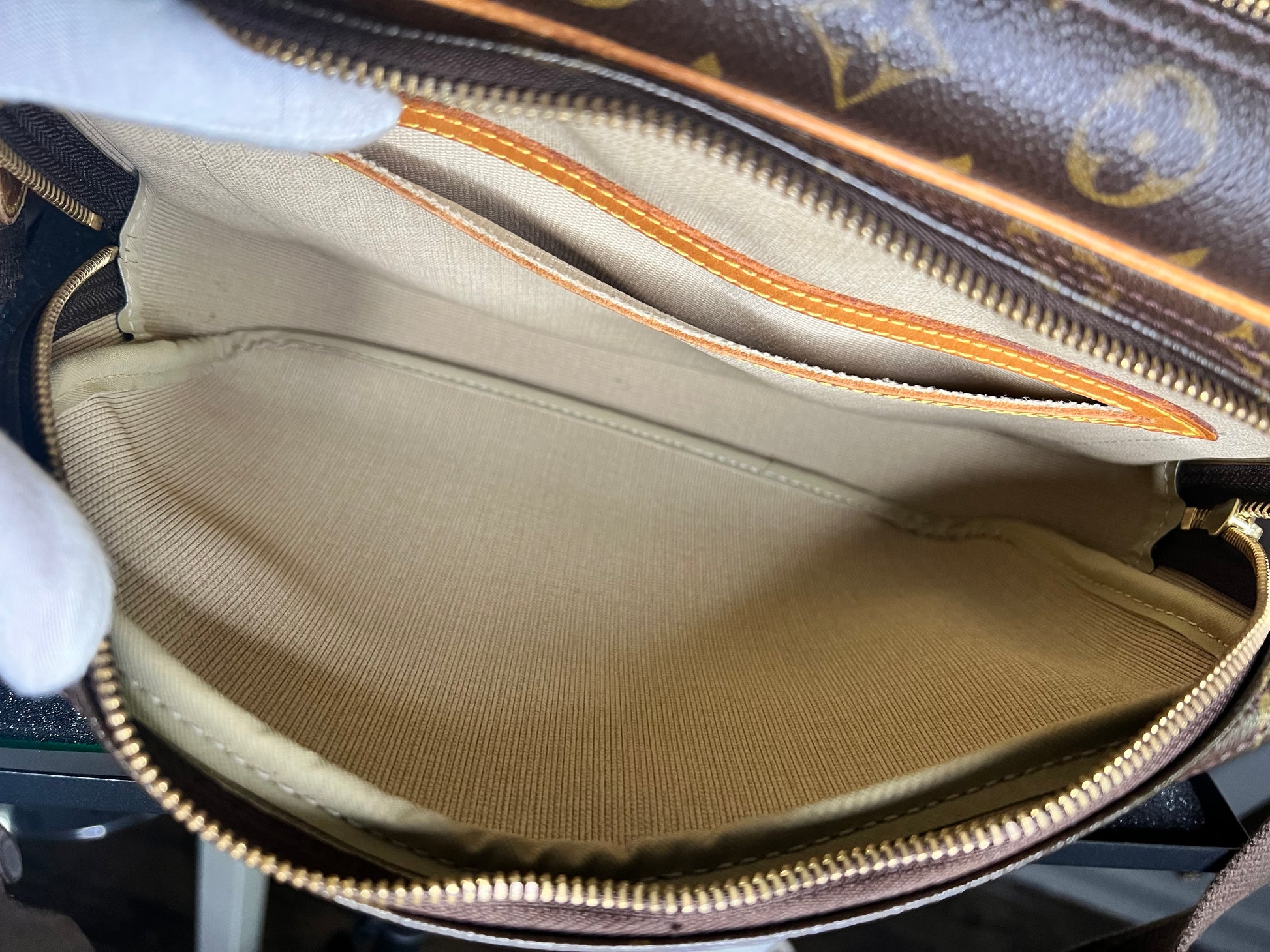 Louis Vuitton LV Crossbody bag Reporter PM Brown Mongram