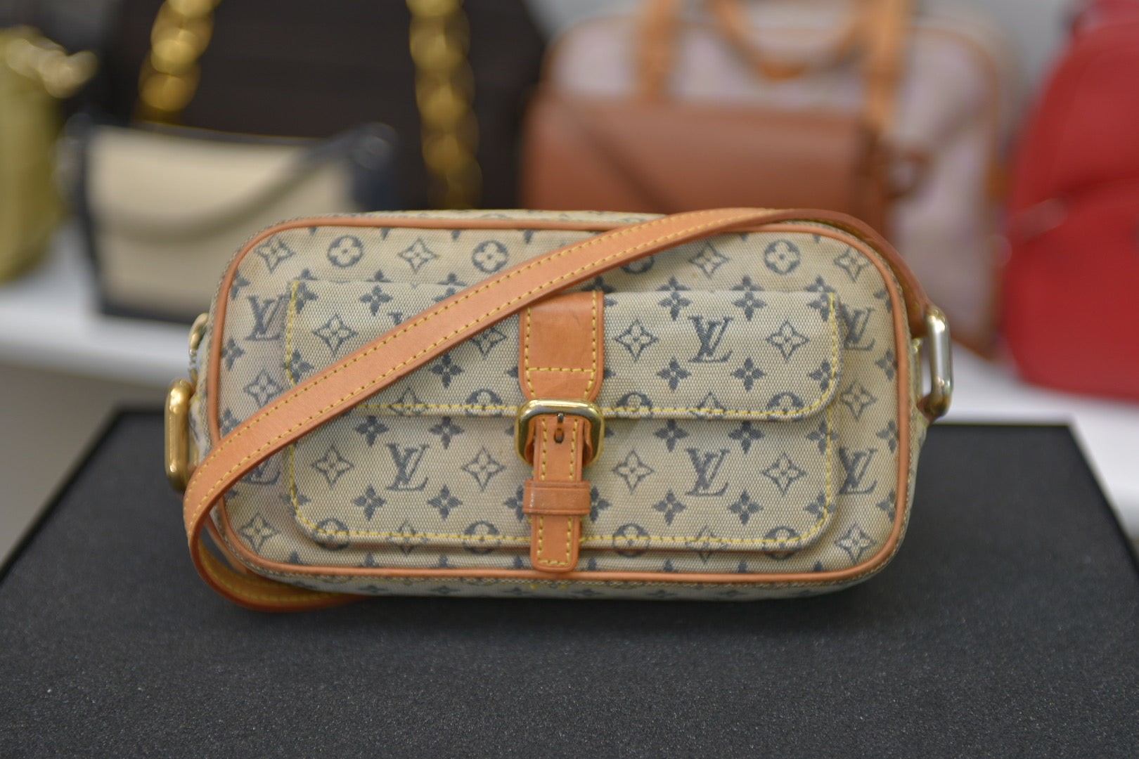 LOUIS VUITTON 
Mini Monogram Juliette Blue