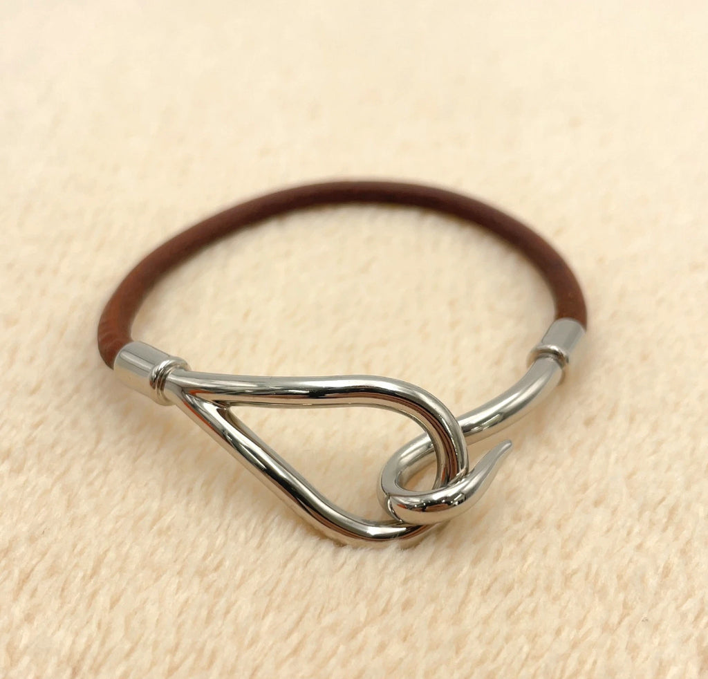 Hermes Jumbo Breath SV Leather Bracelet Set2
