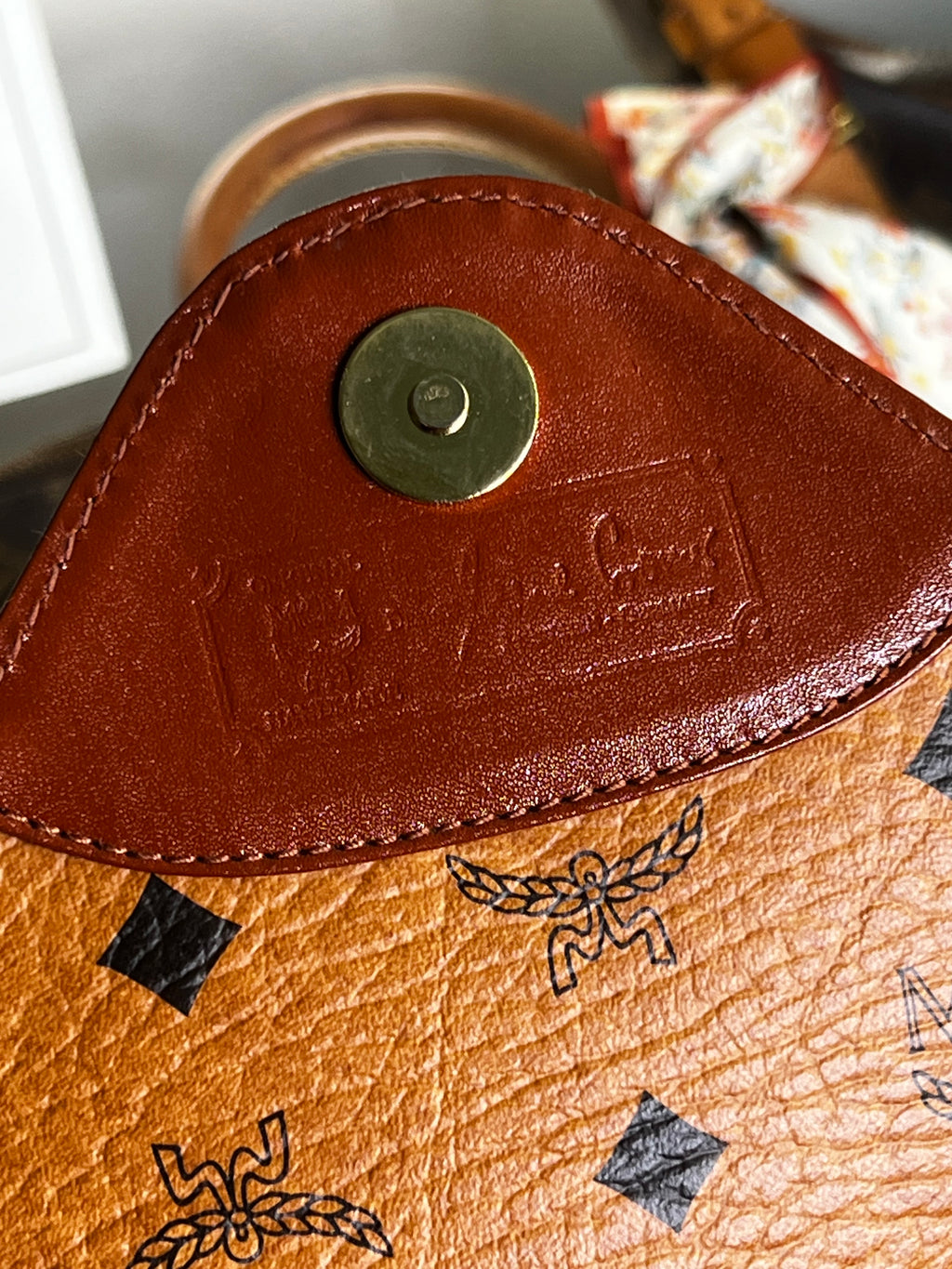 MCM Portfolio Crossbody Bag