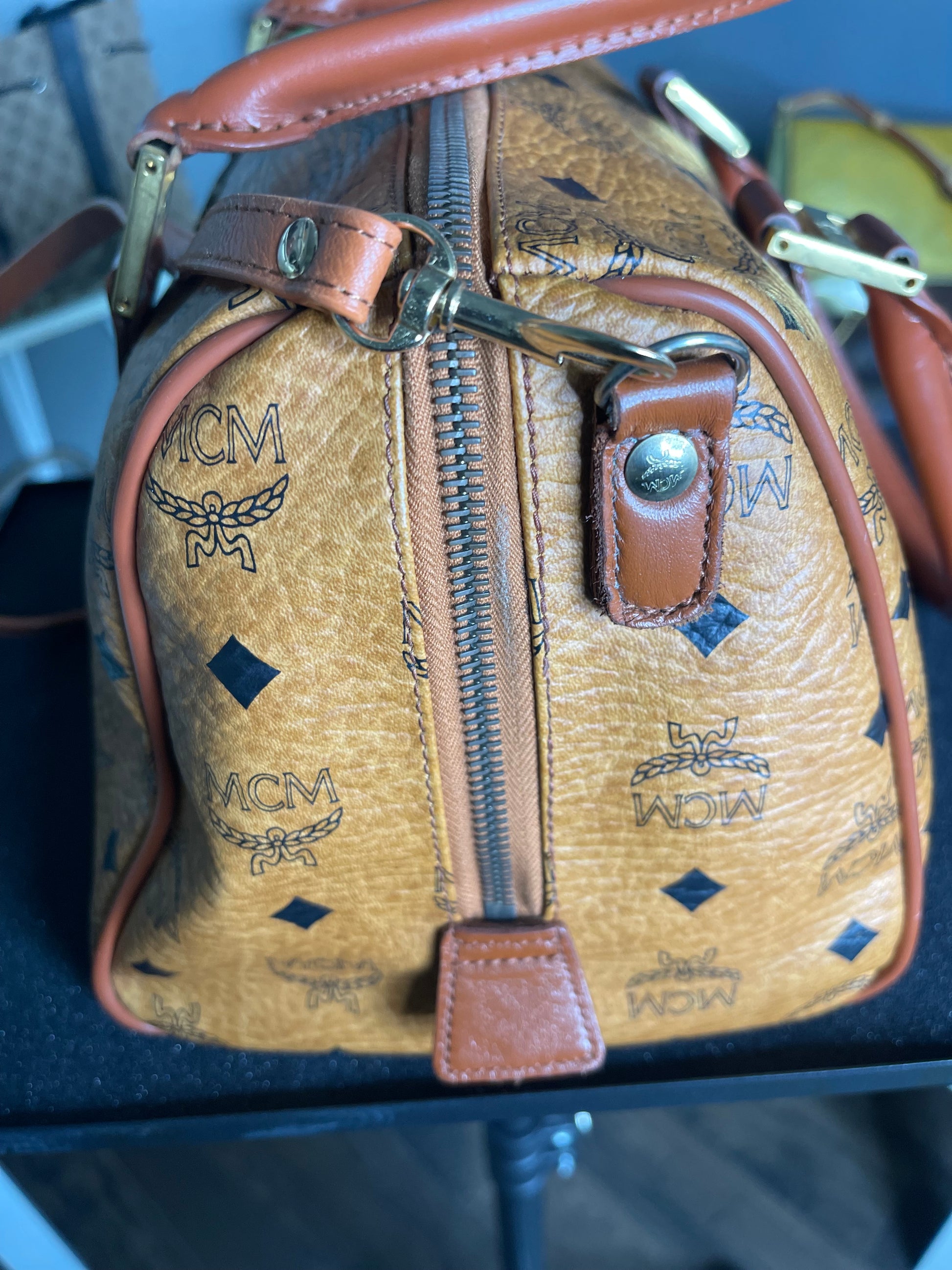 MCM Boston Hand Bag