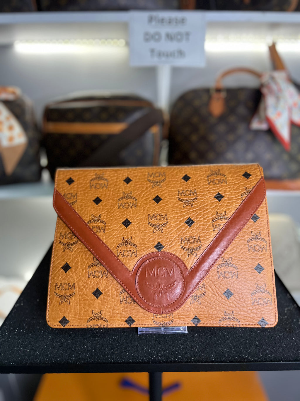 MCM Portfolio Crossbody Bag