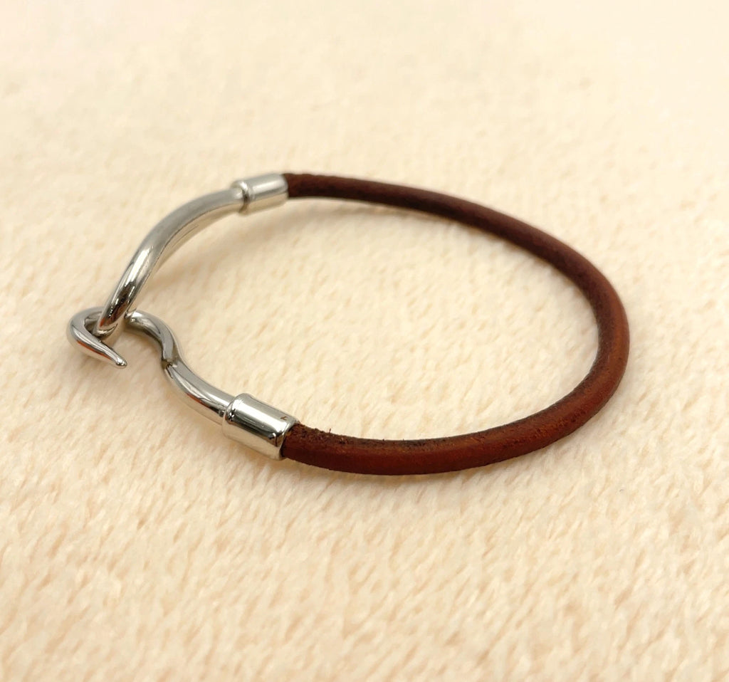 Hermes Jumbo Breath SV Leather Bracelet Set2