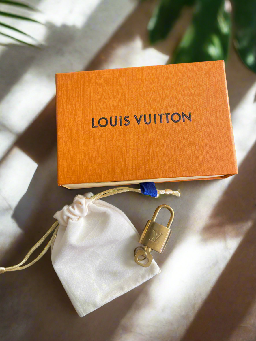 Louis Vuitton
Brass Lock & Key Set