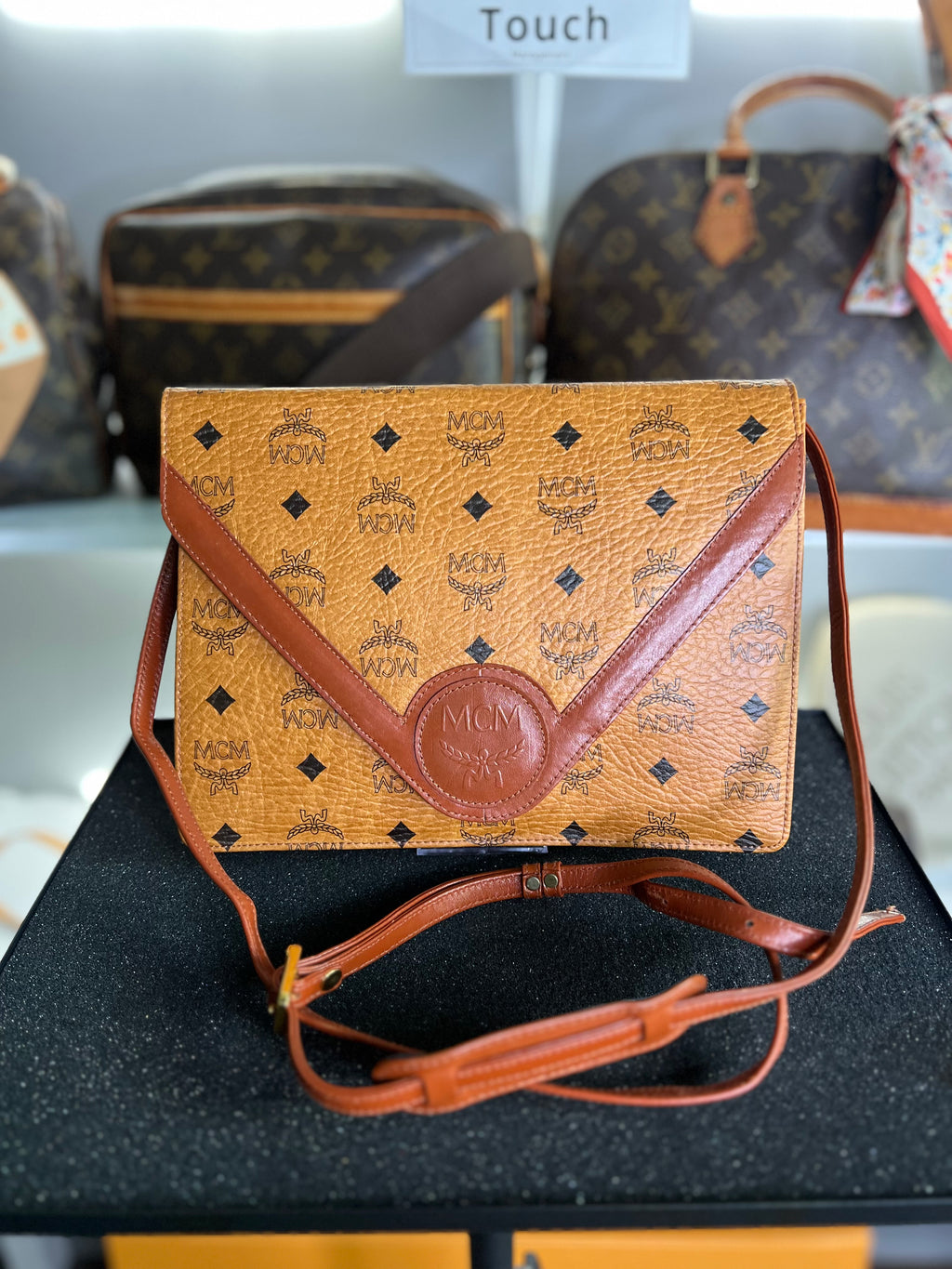 MCM Portfolio Crossbody Bag