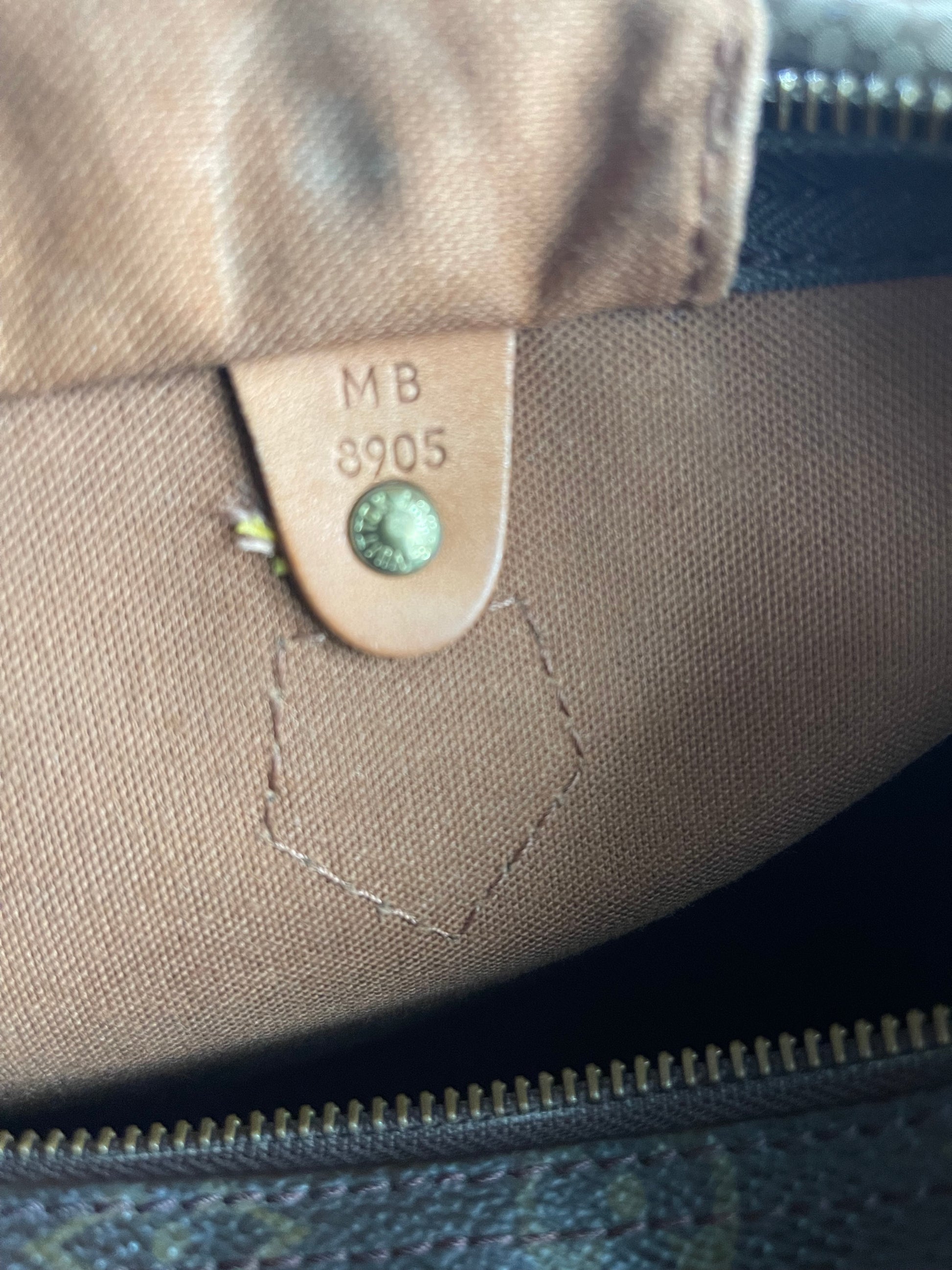 Louis Vuitton LV Hand Bag Speedy 35 Vintage