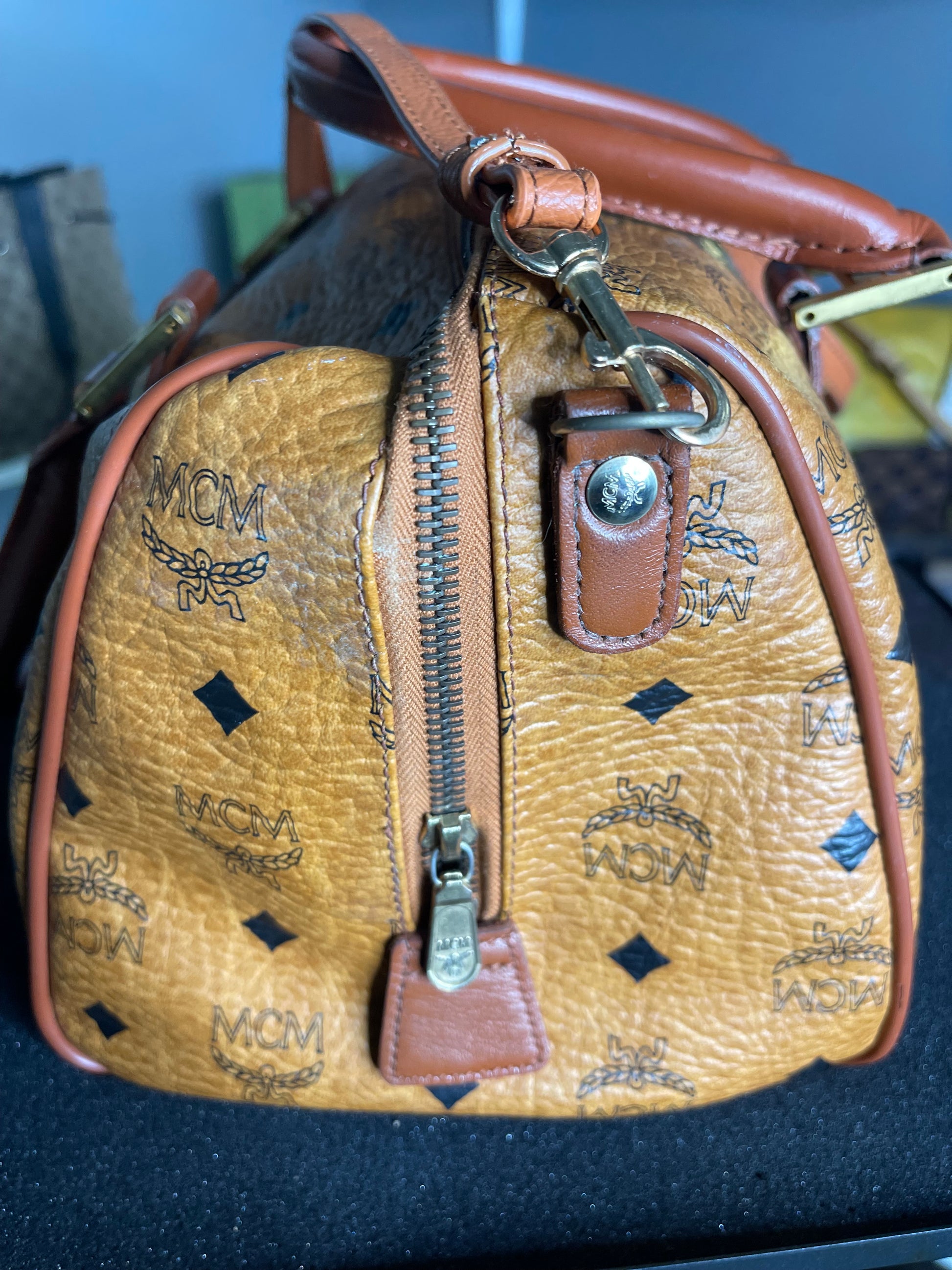 MCM Boston Hand Bag