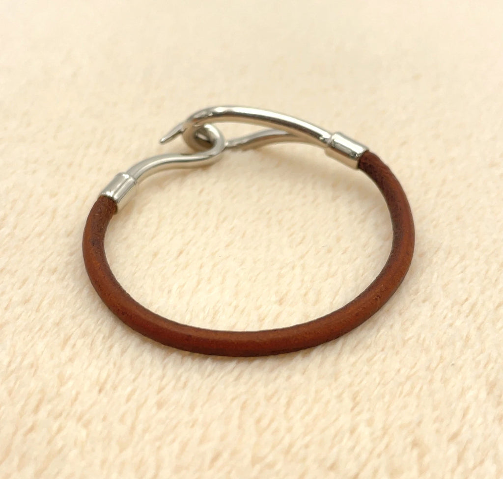 Hermes Jumbo Breath SV Leather Bracelet Set2