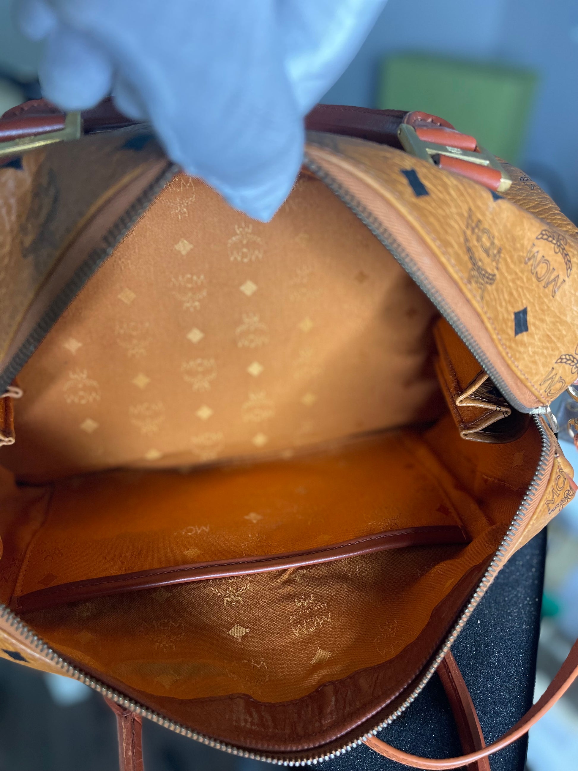 MCM Boston Hand Bag