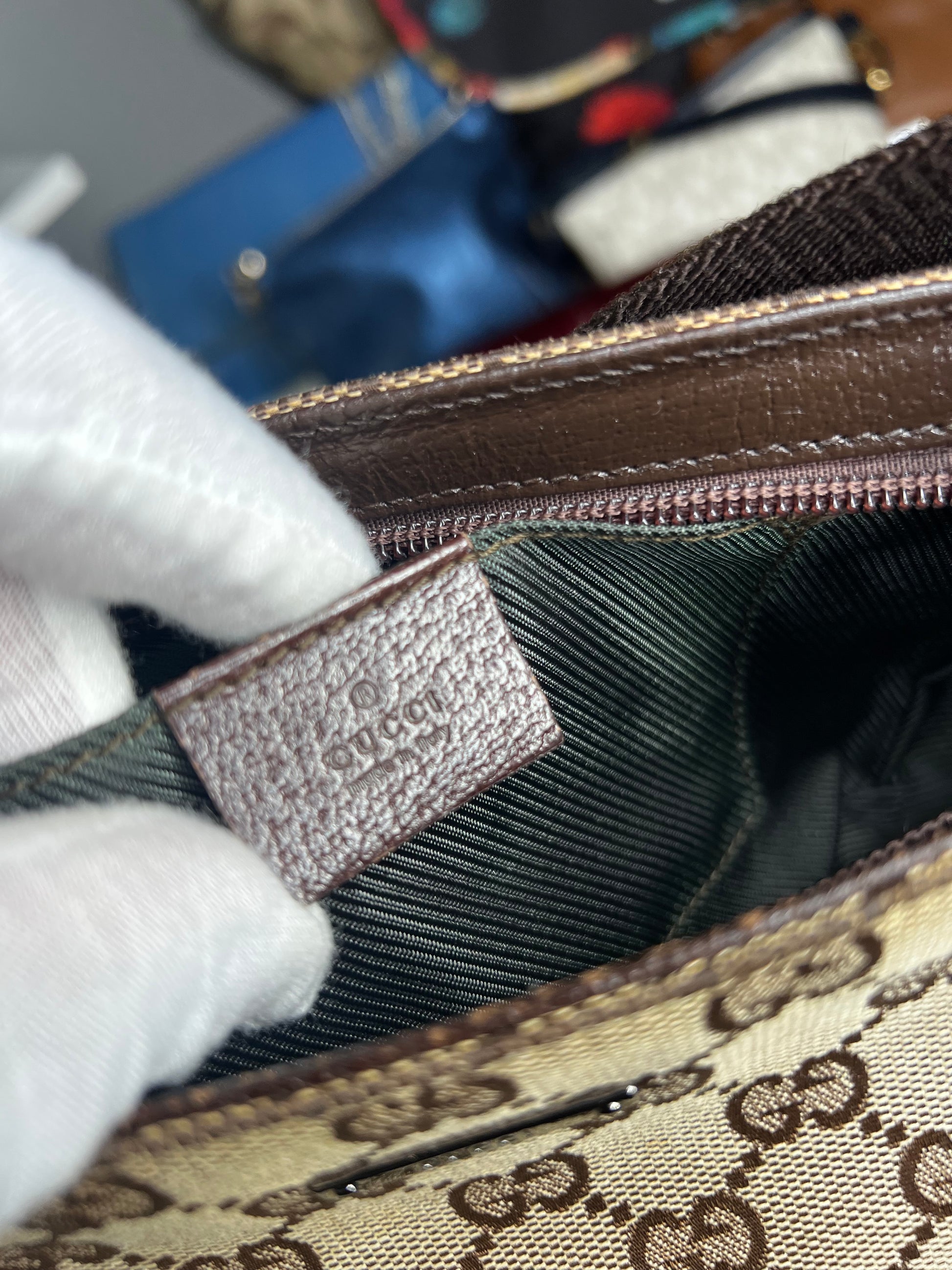 Gucci GG Canvas Mini Pochette