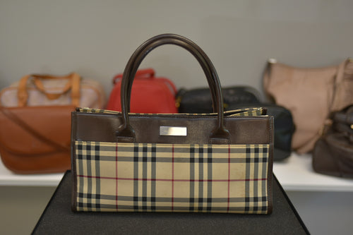 Burberry Burberry Vintage Check Handle Bag