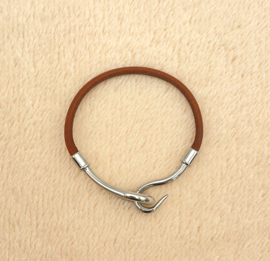Hermes Jumbo Breath SV Leather Bracelet Set2