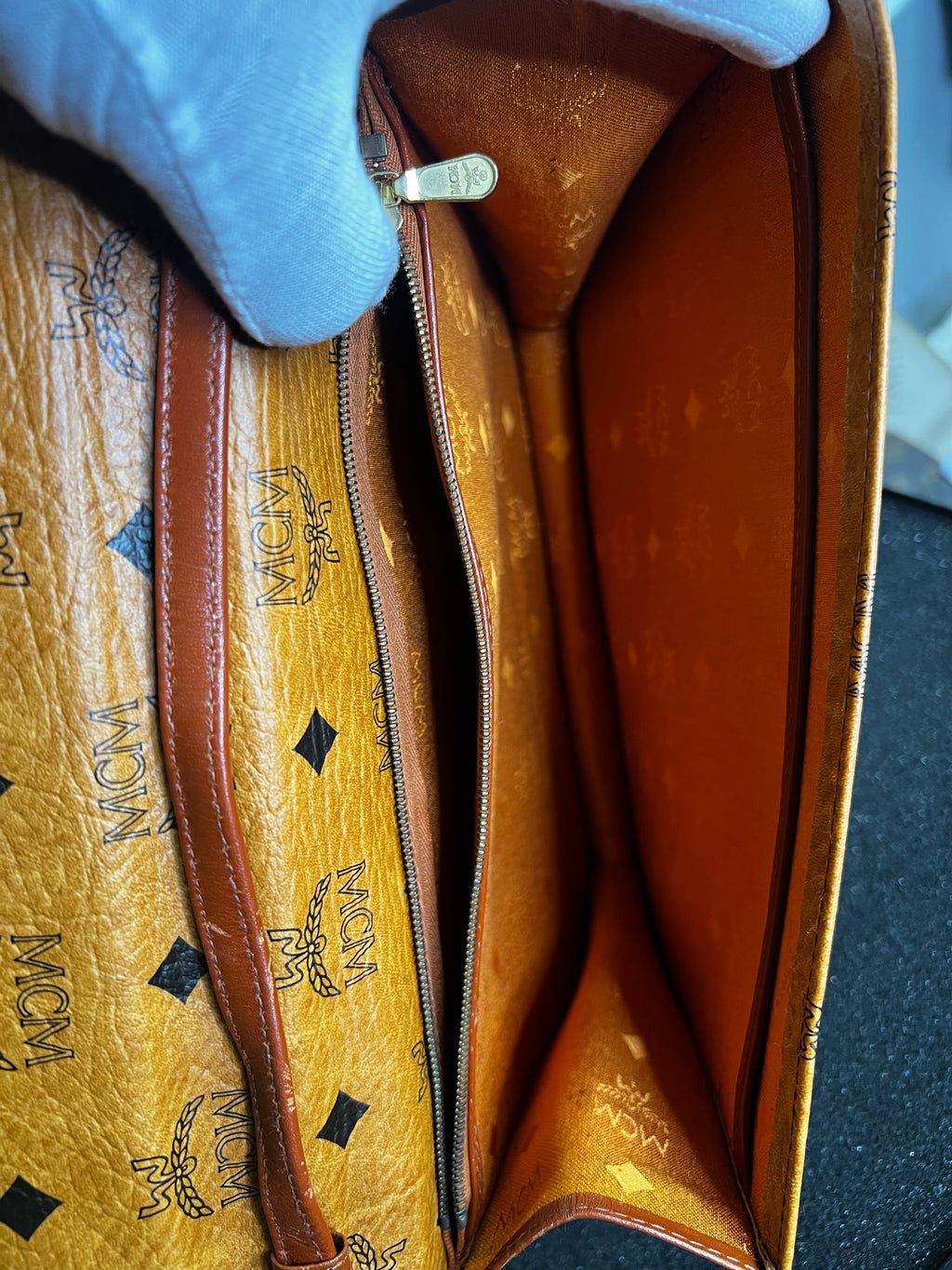 MCM Portfolio Crossbody Bag