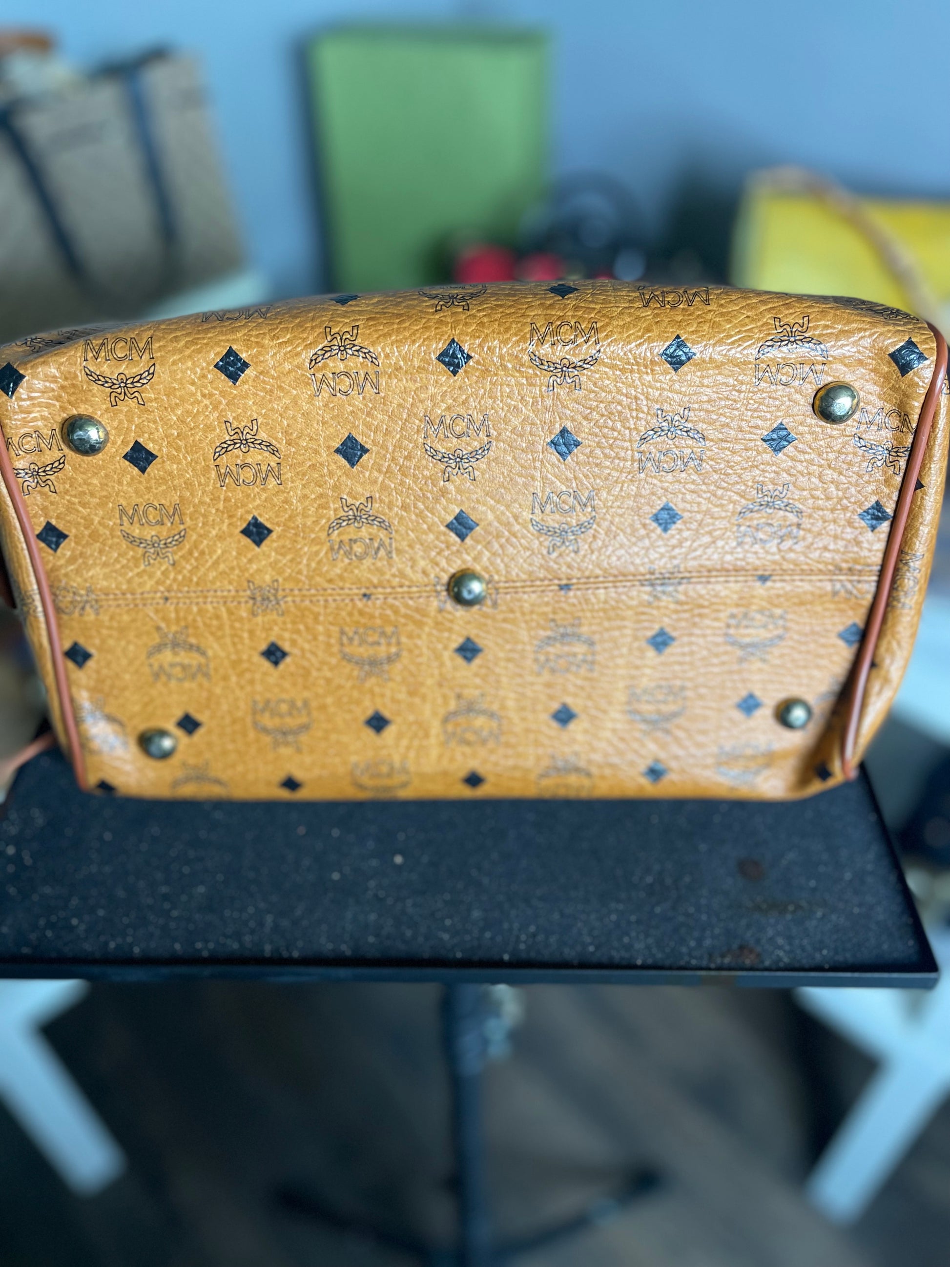 MCM Boston Hand Bag