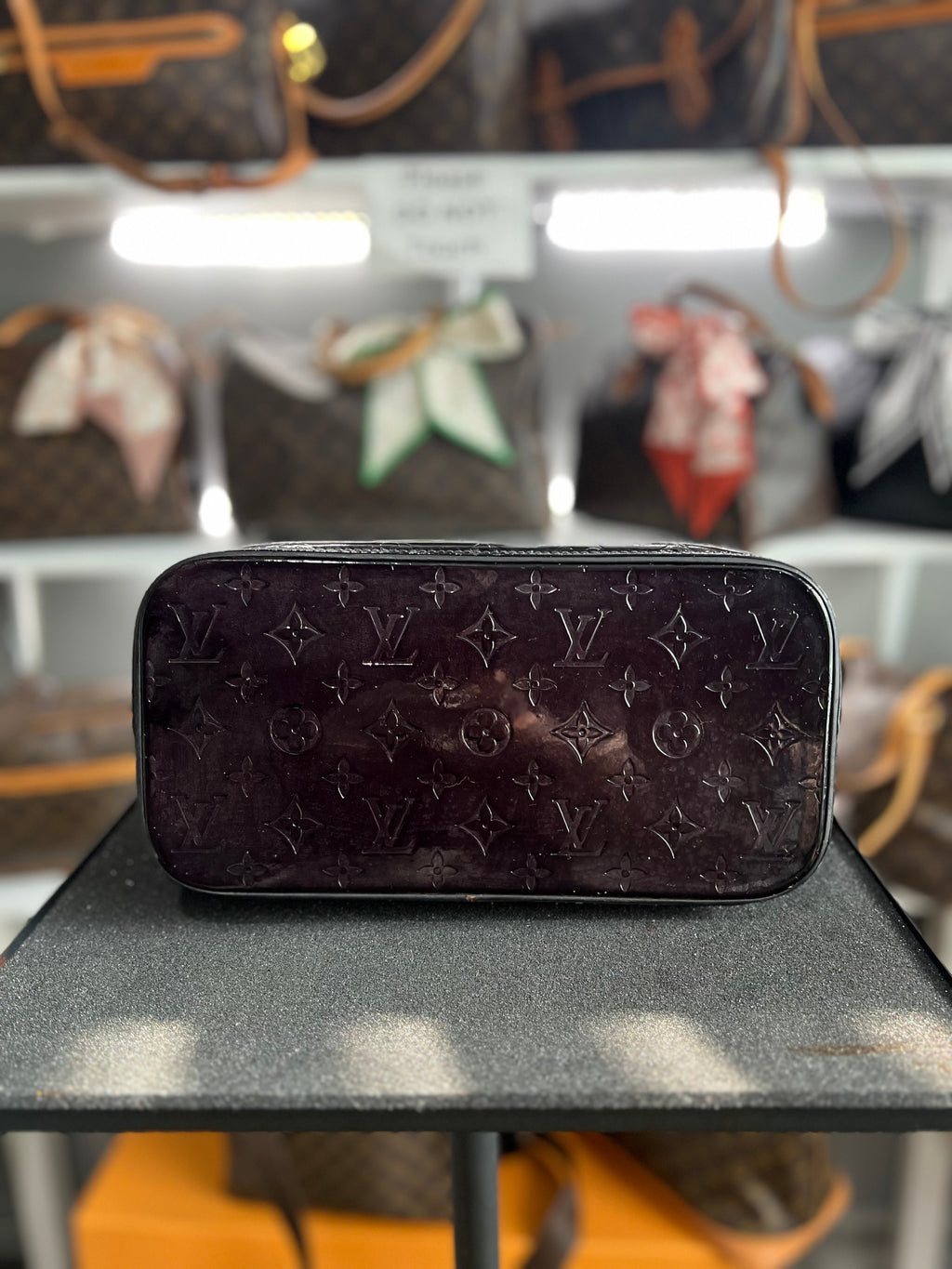 Authentic Louis Vuitton Vernis Houston Shoulder Hand Bag