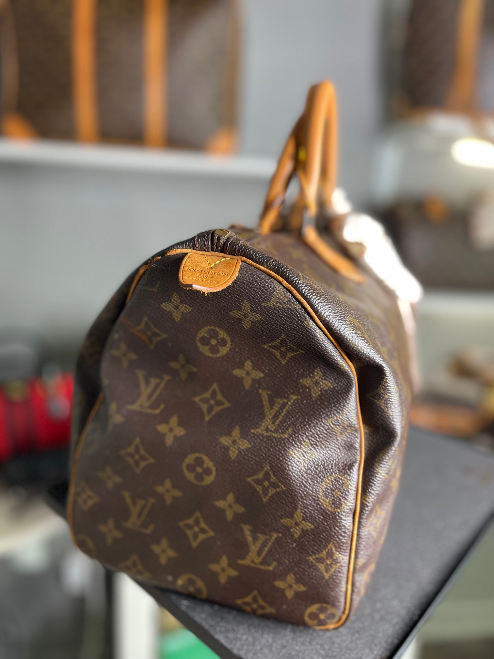 Louis Vuitton LV Hand Bag Speedy 35 Vintage