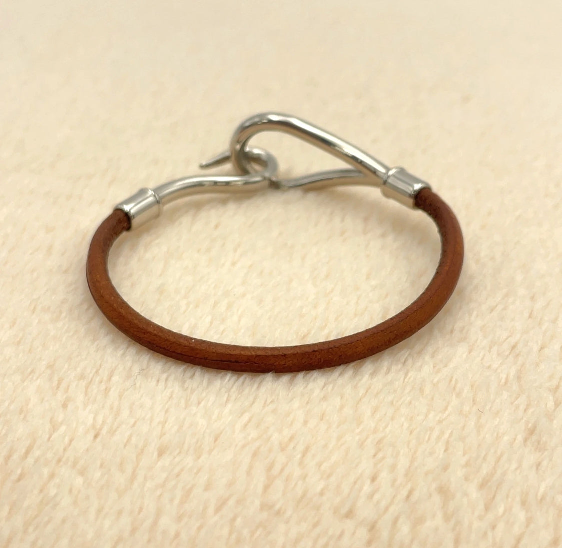 Hermes Jumbo Breath SV Leather Bracelet Set2