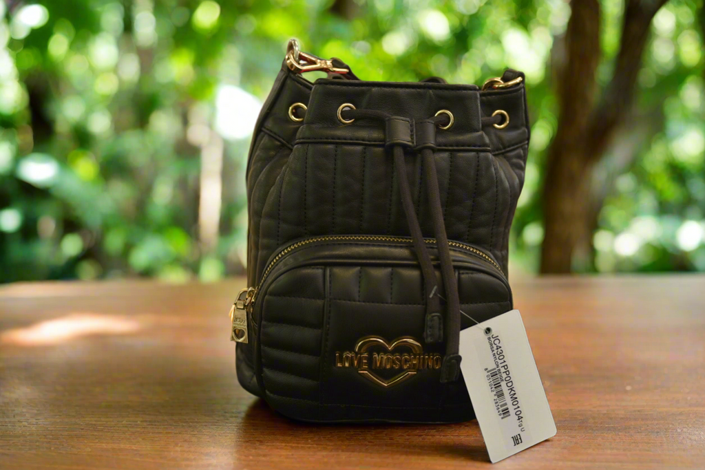 Love Moschino Leather Bucket Bag