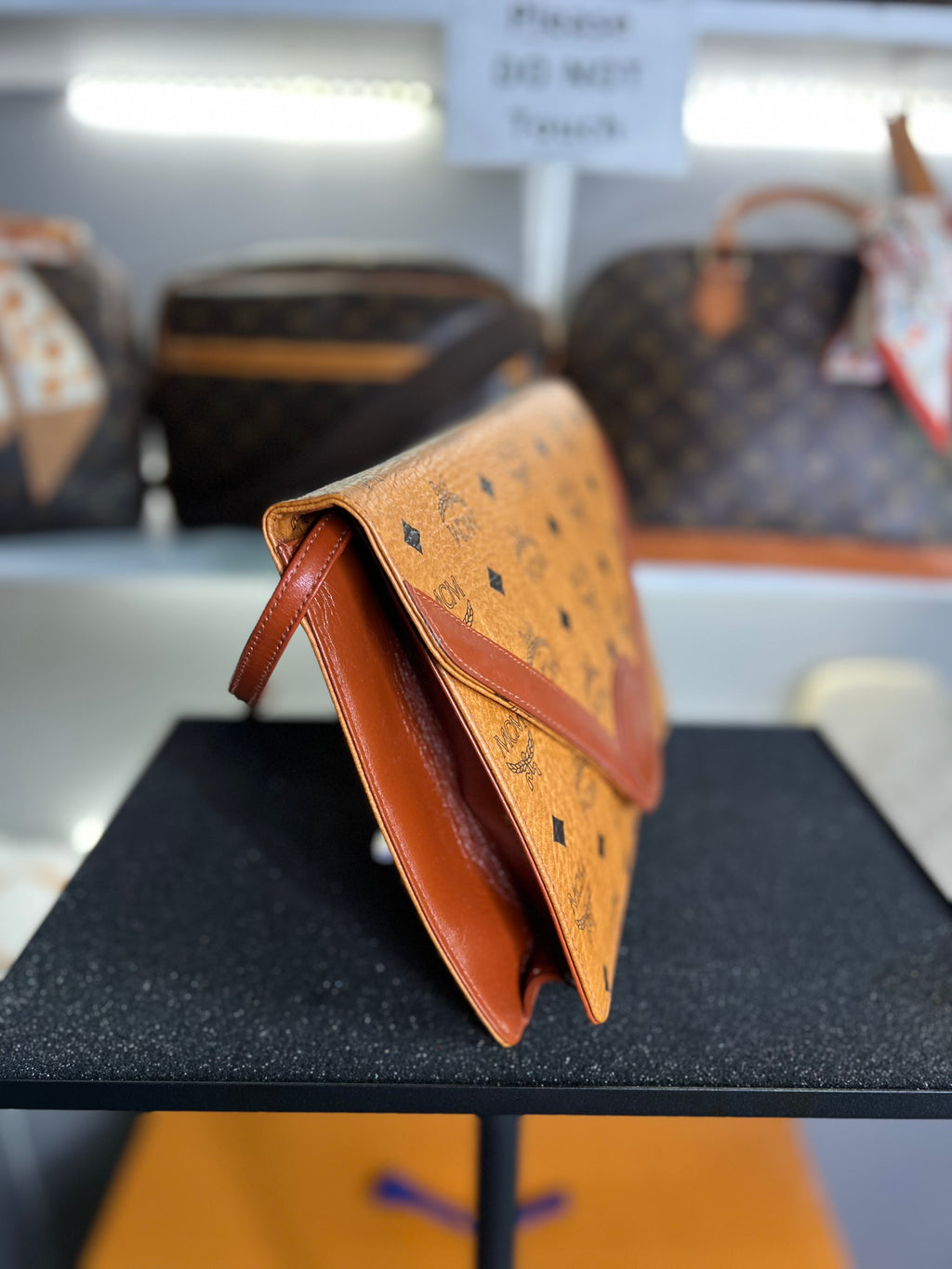 MCM Portfolio Crossbody Bag