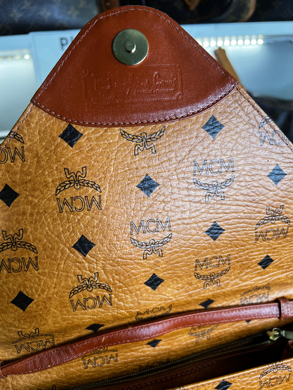 MCM Portfolio Crossbody Bag