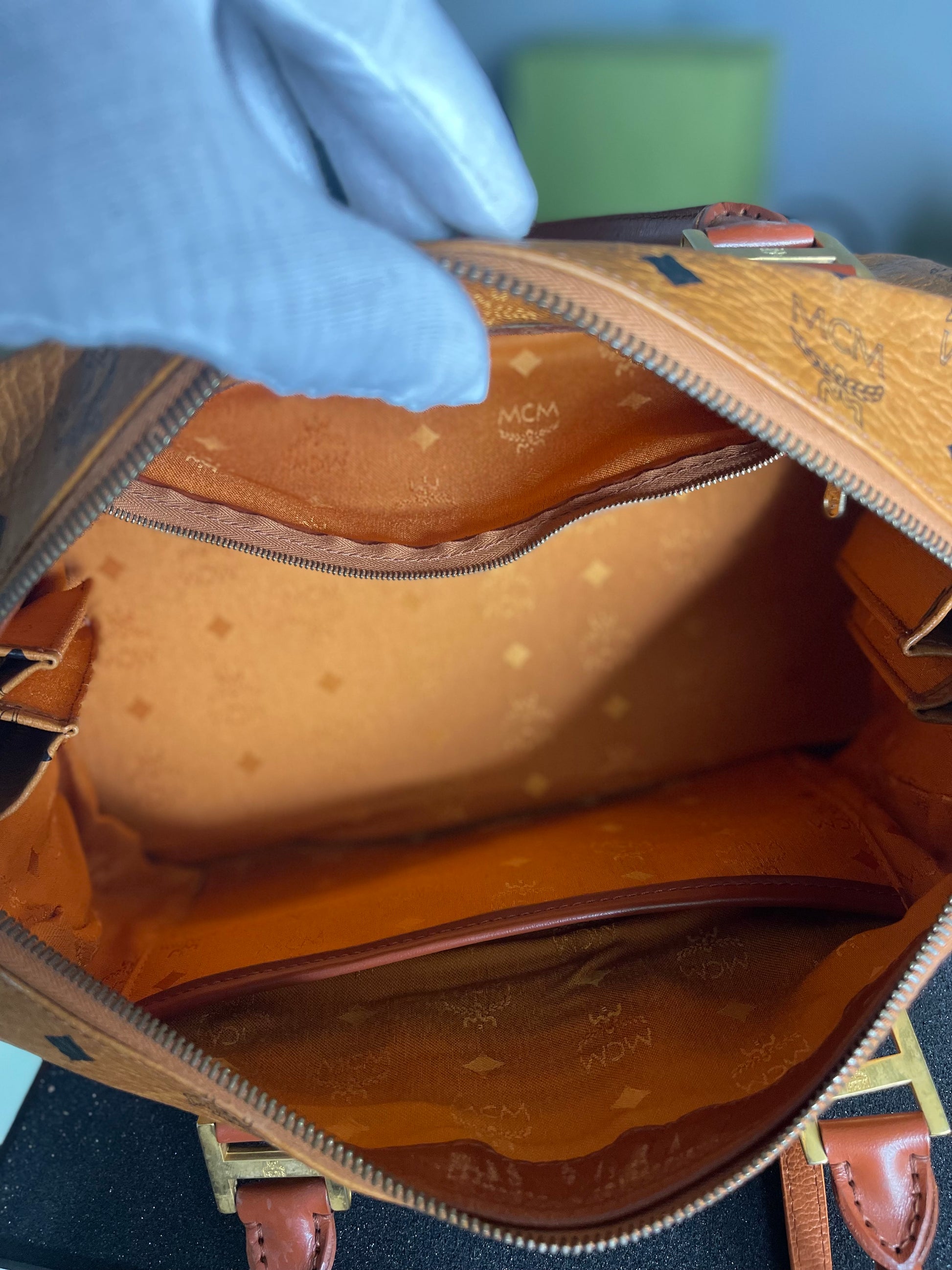 MCM Boston Hand Bag