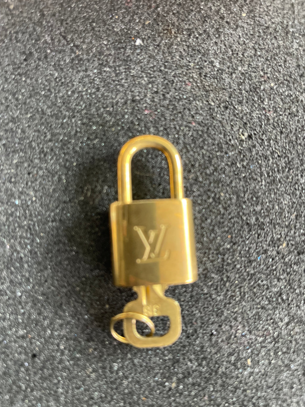 Louis Vuitton
Brass Lock & Key Set