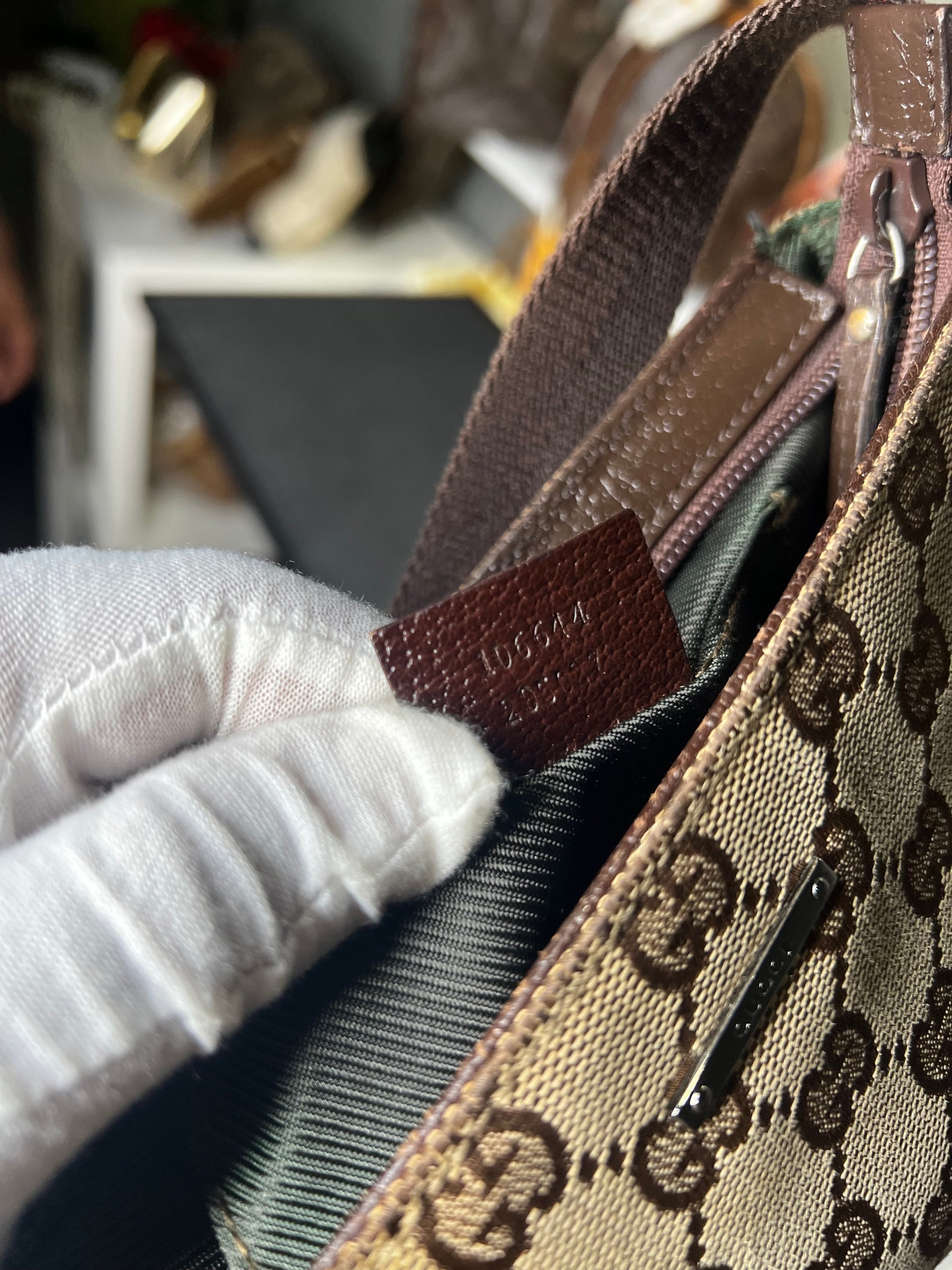 Gucci GG Canvas Mini Pochette
