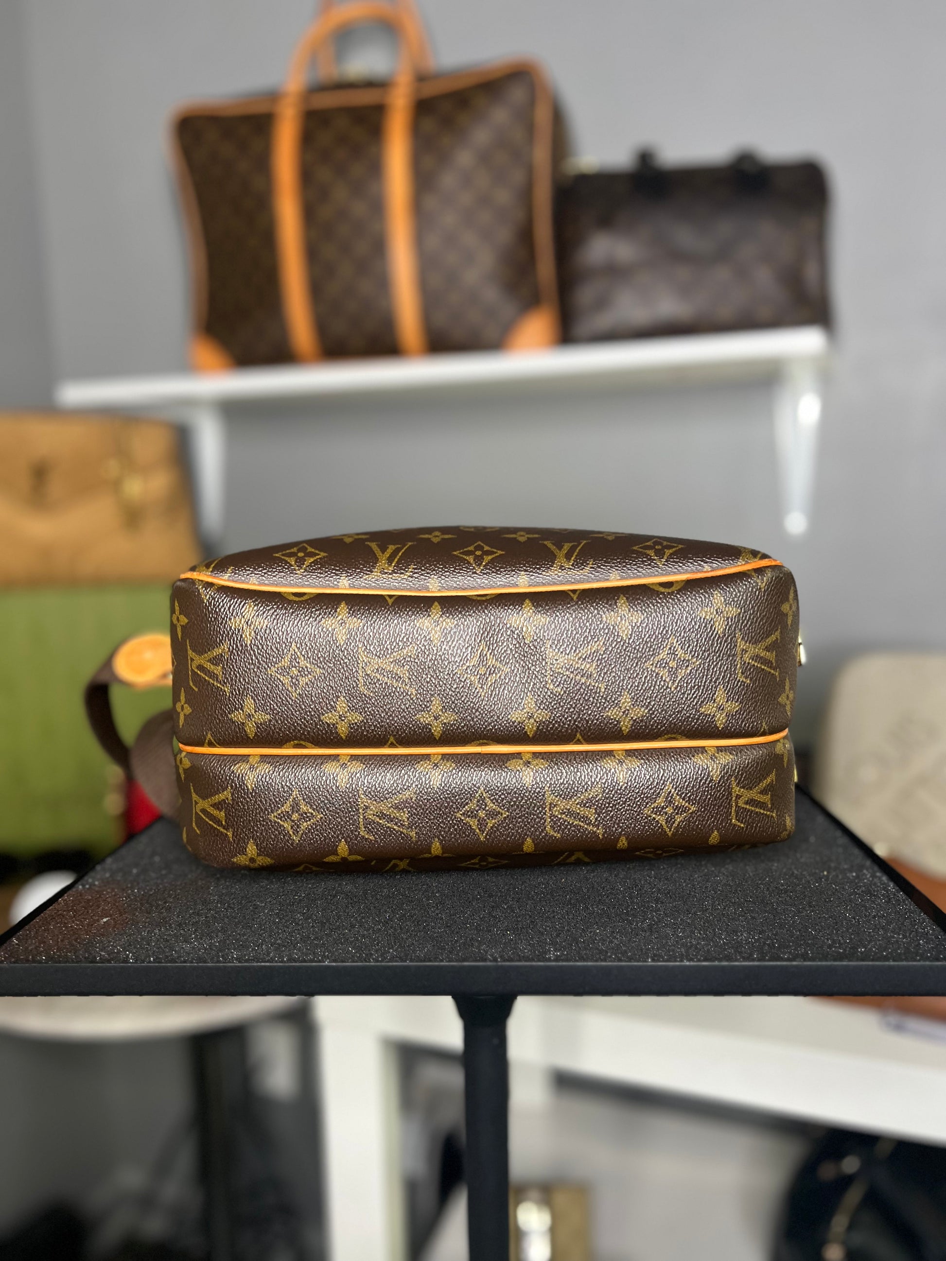 Louis Vuitton LV Crossbody bag Reporter PM Brown Mongram