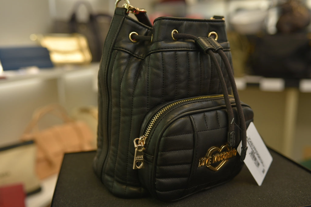 Love Moschino Leather Bucket Bag
