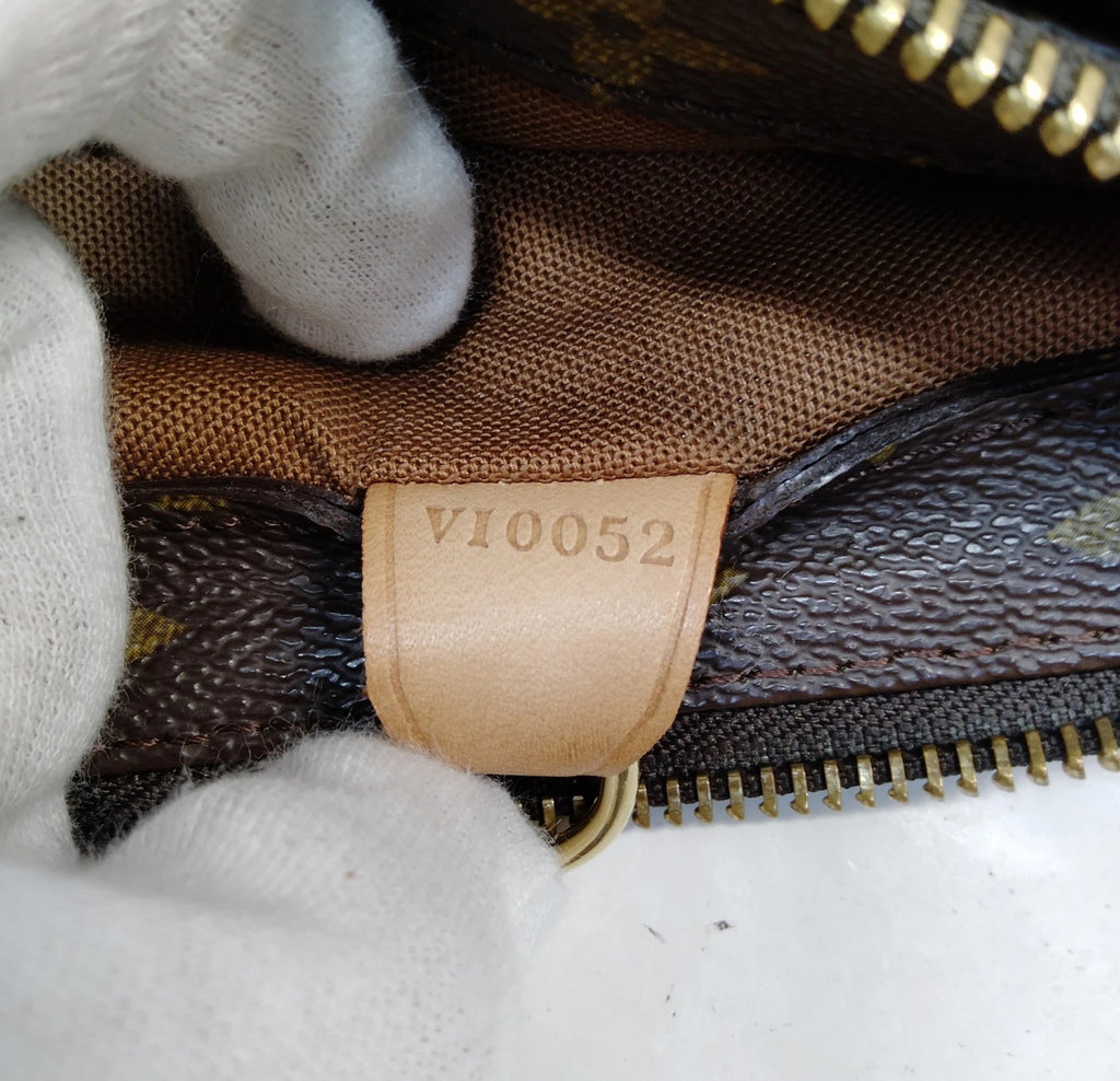Louis Vuitton LV Shoulder Bag Cabas Piano Brown Monogram