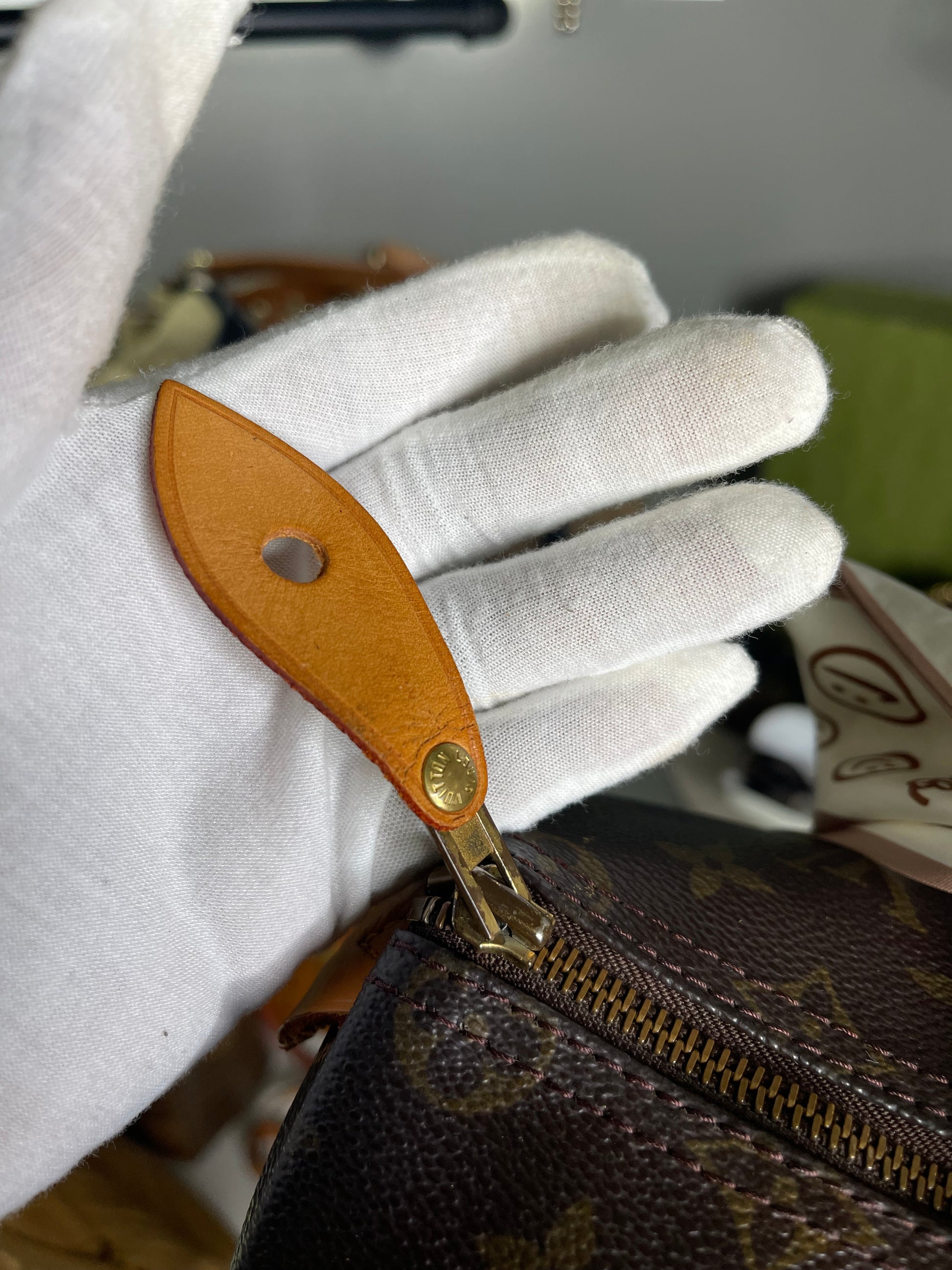 Louis Vuitton LV Hand Bag Speedy 35 Vintage