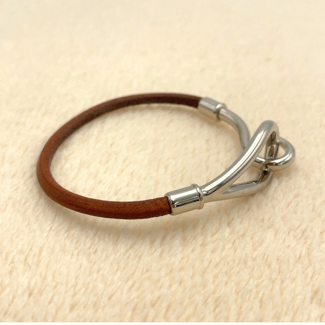 Hermes Jumbo Breath SV Leather Bracelet Set2